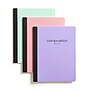 Pep Rally Composition Notebook, 9.75" x 7.5", Wide Ruled, 80 Sheets, Assorted Pastel Colors, Each (58549M)~#|#~s1186703_sc7