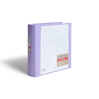 Pep Rally Standard 2" 3 Ring Better Binder, Lilac (58598)