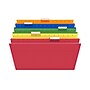 Staples Heavy Duty Hanging File Folders, 1/5-Cut Tab, Legal Size, Assorted Colors, 25/Box (345001)~#|#~s1187053_sc7
