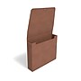 Staples Reinforced Expanding Wallet, Elastic Closure, Letter Size, Brown, 10/Box (TR333054)~#|#~s1187194_sc7