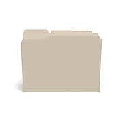 TRU RED™ 30% Recycled File Folder, 1/3 Cut Tab, Legal Size, Manila, 100/Box (TR58115)