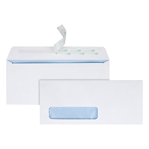 500-count Quality Park Business Envelope 4-1/8  x 9-1/2  White 