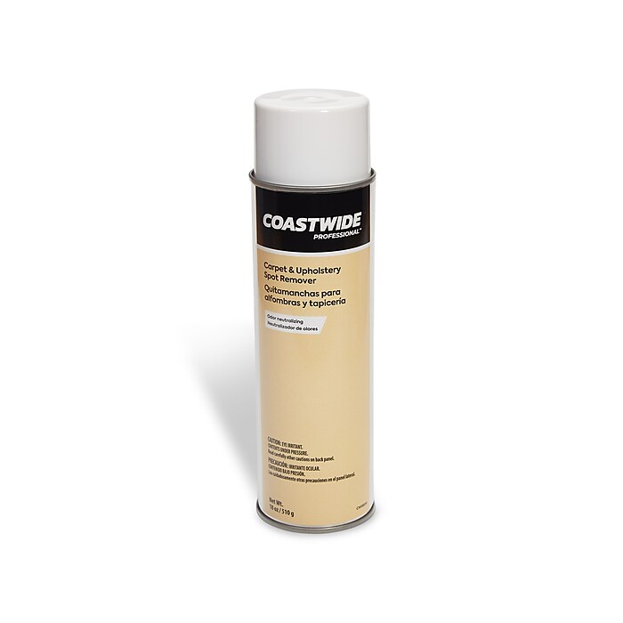 Carpet and Upholstery Spot Remover, Fresh Linen Scent, 18 oz Aerosol Spray, 6/Carton