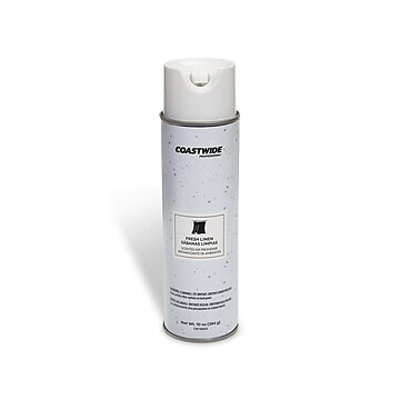 Coastwide Professional™ Air Freshener Aerosol, Fresh Linen, 10 Oz., 6/Carton (CW58503-A)