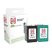 TRU RED™ Remanufactured Black/Tri-Color Standard Yield Ink Cartridge Replacement for HP 92/93 (C9513FN), 2/Pack