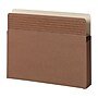 Smead Easy Grip Redrope File Pockets, 3-1/2" Expansion, Letter Size, Brown, 25/Box (73208)~#|#~s1190587_sc7