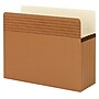 Smead Easy Grip Redrope File Pockets, 5.25" Expansion, Letter Size, Brown, 10/Box (73209)~#|#~s1190590_sc7