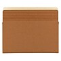 Smead Easy Grip Redrope File Pockets, 5.25" Expansion, Letter Size, Brown, 10/Box (73209)~#|#~s1190600_sc7