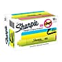 Sharpie Tank Highlighter, Chisel Tip, Fluorescent Yellow, Dozen (25025)~#|#~s1191151_sc7