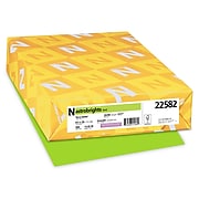 Astrobrights Colored Paper, 24 lbs., 8.5" x 14", Terra Green, 500 Sheets/Ream (22582)