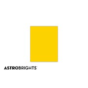 Astrobrights Colored Paper, 24 lbs., 8.5" x 11", Solar Yellow, 500 Sheets/Ream (22531)