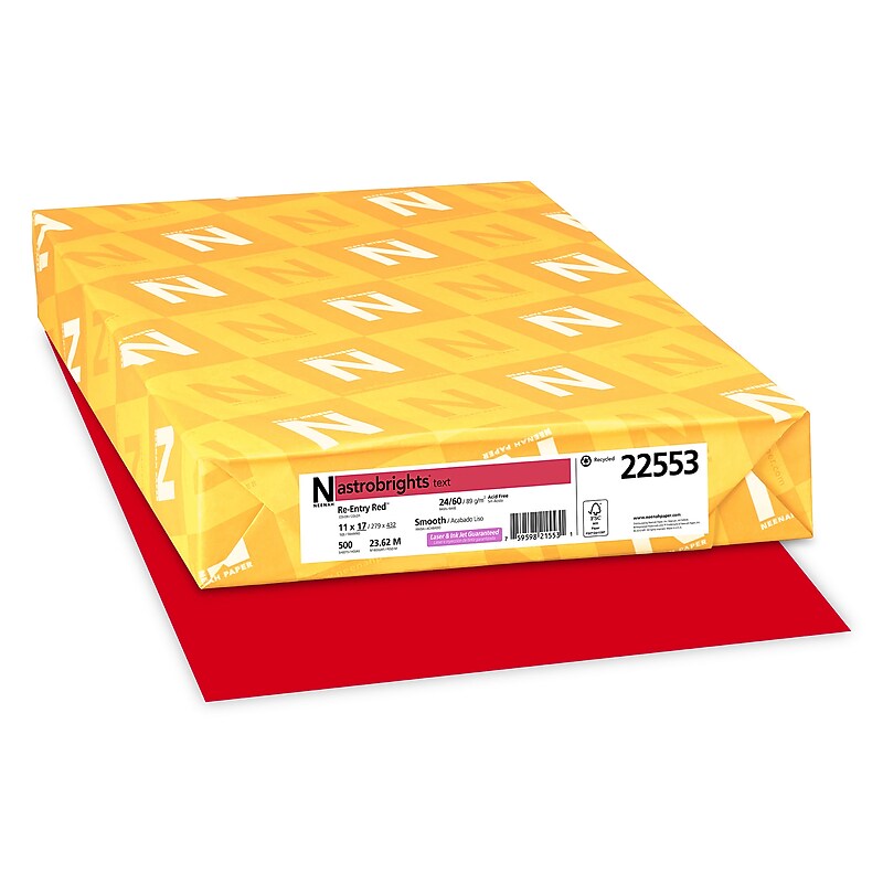 Neenah Paper Astrobrights Colored Paper , 17