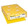 Astrobrights Colored Paper, 24 lbs., 8.5" x 11", Sunburst Yellow, 500 Sheets/Ream (WAU22591)~#|#~s1191426_sc7