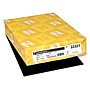 Astrobrights 8.5" x 11", Colored Paper, 24 lbs., Eclipse Black, 500 Sheets/Ream (22321)~#|#~s1191431_sc7