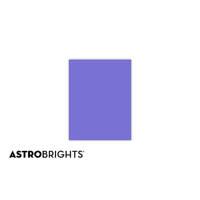 Astrobrights Colored Paper, 24 lbs., 8.5
