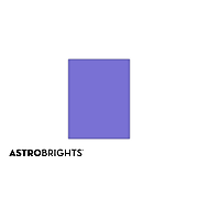 Astrobrights Colored Paper, 24 lbs., 8.5" x 11", Venus Violet, 500 Sheets/Ream (22081)