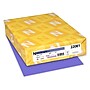 Astrobrights Colored Paper, 24 lbs., 8.5" x 11", Venus Violet, 500 Sheets/Ream (22081)~#|#~s1191470_sc7