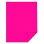 Astrobrights Colored Paper, 24 lbs., 8.5" x 11", Fireball Fuchsia, 500 Sheets/Ream (22681/21688)~#|#~s1191480_sc7