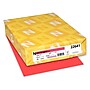 Astrobrights Colored Paper, 24 lbs., 8.5" x 11", Rocket Red, 500 Sheets/Ream (22641)~#|#~s1191494_sc7