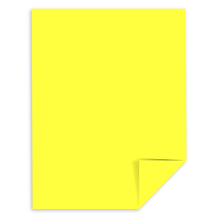 Astrobrights Colored Paper, 24 lbs., 8.5