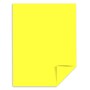 Astrobrights Colored Paper, 24 lbs., 8.5" x 11", Lift-Off Lemon, 500 Sheets/Ream (21011)~#|#~s1191508_sc7