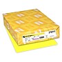 Astrobrights Colored Paper, 24 lbs., 8.5" x 11", Lift-Off Lemon, 500 Sheets/Ream (21011)~#|#~s1191515_sc7