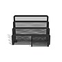 TRU RED™ 4-Compartment Wire Mesh Letter Holder, Matte Black (TR57562)~#|#~s1191574_sc7