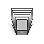 TRU RED™ 6-Compartment Wire Mesh Letter Holder, Matte Black (TR57561)~#|#~s1191590_sc7