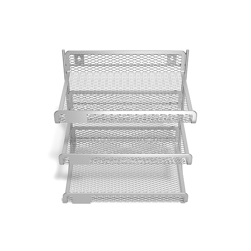 TRU RED™ Wire Mesh File Organizer, Silver (TR57531) Staples