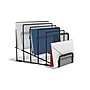 TRU RED™ 6-Compartment Wire Mesh Letter Holder, Matte Black (TR57561)~#|#~s1191607_sc7