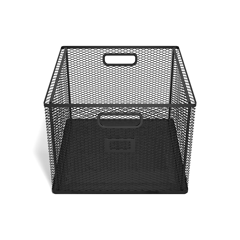 TRU RED™ Wire Mesh File Organizer, Matte Black (TR57549) image 1