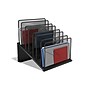 TRU RED™ 7-Compartment Metal Mesh File Organizer,  Matte Black (TR57559)~#|#~s1191650_sc7