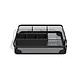 TRU RED™ 7 Compartment Mesh Drawer Organizer, Matte Black (TR57544)~#|#~s1191653_sc7