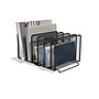 TRU RED™ 7-Compartment Wire Mesh File Organizer, Matte Black (TR57560)~#|#~s1191674_sc7