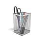 TRU RED™ Jumbo Stackable Wire Mesh Pen Holder, Silver (TR57574-CC)~#|#~s1191692_sc7
