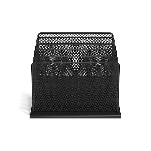 TRU RED Wire Mesh File Organizer Matte Black TR57550 TR57550-CC TRU RED Wire Mesh File Organizer Matte Black TR57550 TR57550-CC