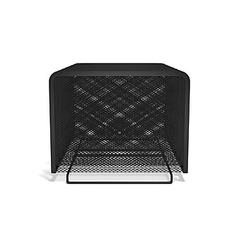 TRU RED™ 7 Compartment Wire Mesh File Organizer, Matte Black (TR57560)
