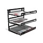 TRU RED™ 3-Compartment Metal Mesh File Organizer, Matte Black (TR57556)~#|#~s1191700_sc7
