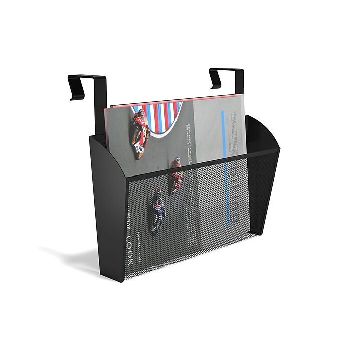 TRU RED™ 1-Pocket Mesh Letter Wall File, Black (TR57579-CC) | Staples