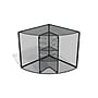 TRU RED™ 4-Compartment Wire Mesh Corner Organizer, Matte Black (TR57976)~#|#~s1191705_sc7
