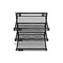 TRU RED™ 3-Compartment Metal Mesh File Organizer, Matte Black (TR57556)~#|#~s1191712_sc7