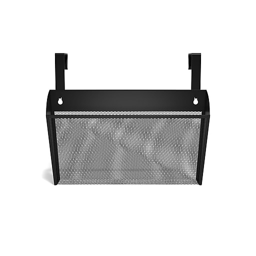 TRU RED™ 1Pocket Mesh Letter Wall File, Black (TR57579CC) Staples
