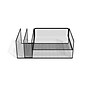 TRU RED™ 4-Compartment Metal Mesh File Organizer, Matte Black (TR57538)~#|#~s1191723_sc7