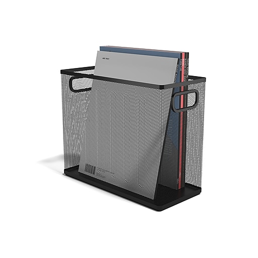TRU RED Wire Mesh File Organizer Matte Black TR57550 TR57550-CC TRU RED Wire Mesh File Organizer Matte Black TR57550 TR57550-CC