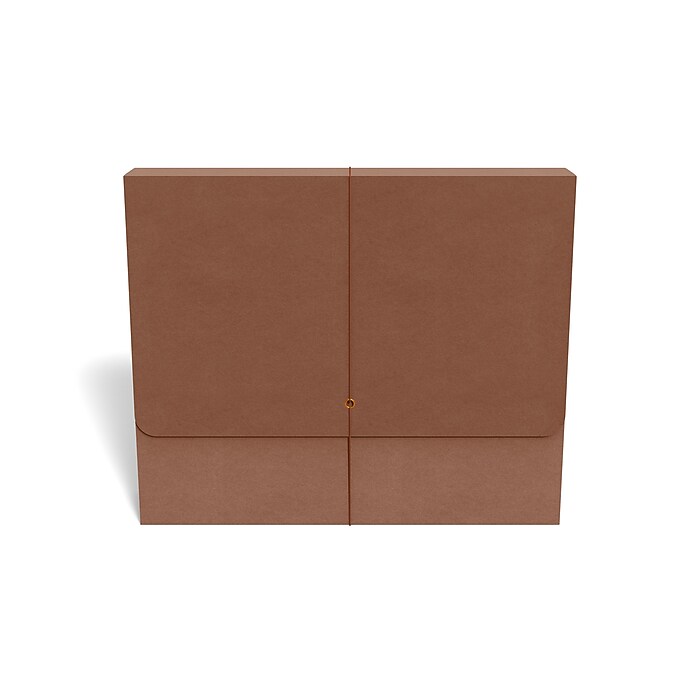 Staples Expanding File, A-Z Index, Letter Size, 21-Pockets, Brown