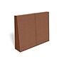 Staples® Extra-Wide Standard Wallets, 5-1/4" Expansion, Letter, Brown, 2/PK (18937)~#|#~s1192647_sc7