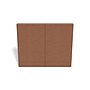 Staples® Extra-Wide Standard Wallets, 5-1/4" Expansion, Letter, Brown, 2/PK (18937)~#|#~s1192650_sc7