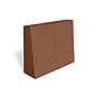 Staples® Wallet with Mylar Strip Reinforced Gussets, 5-1/4" Expansion, Letter Size, Brown, 3/Pack (1073G)~#|#~s1192652_sc7
