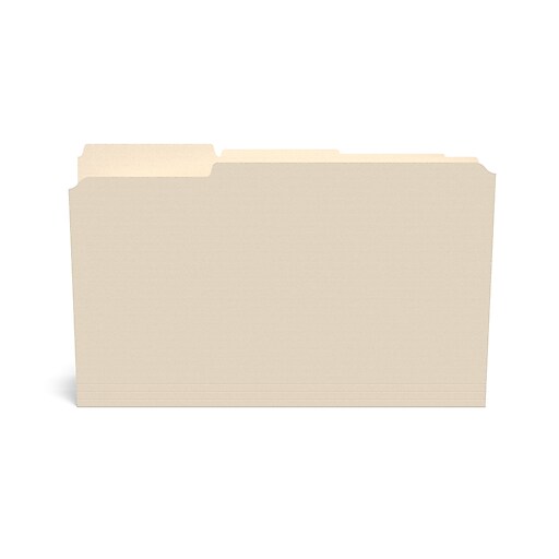 TRU RED™ Reinforced Classification Folder, 2" Expansion, Legal Size