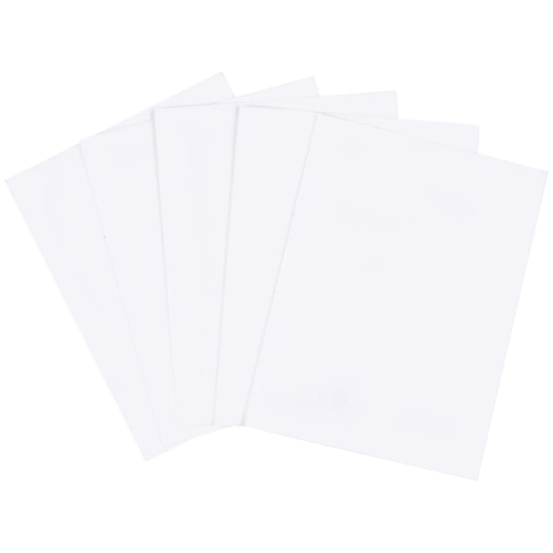 Staples 67 lb. Cover Stock Paper, 8.5" x 11", White, 250 Sheets/Pack (82991) image 1